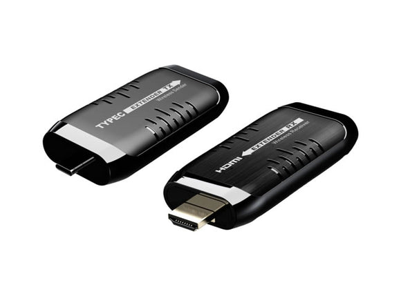 lugt Rustik Rettidig Mini Wireless USB Type-C to HDMI Extender up to 15m – weJupit.com