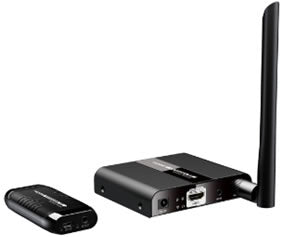 Wireless HDMI Extender Video Transmitter Receiver Screen Mirroring 1 PC To  4 TV